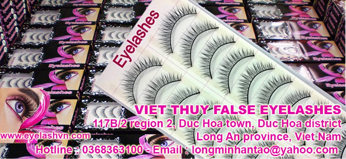 Lông mi nhân tạo Việt Thủy mẫu 51 hộp 10 cặp